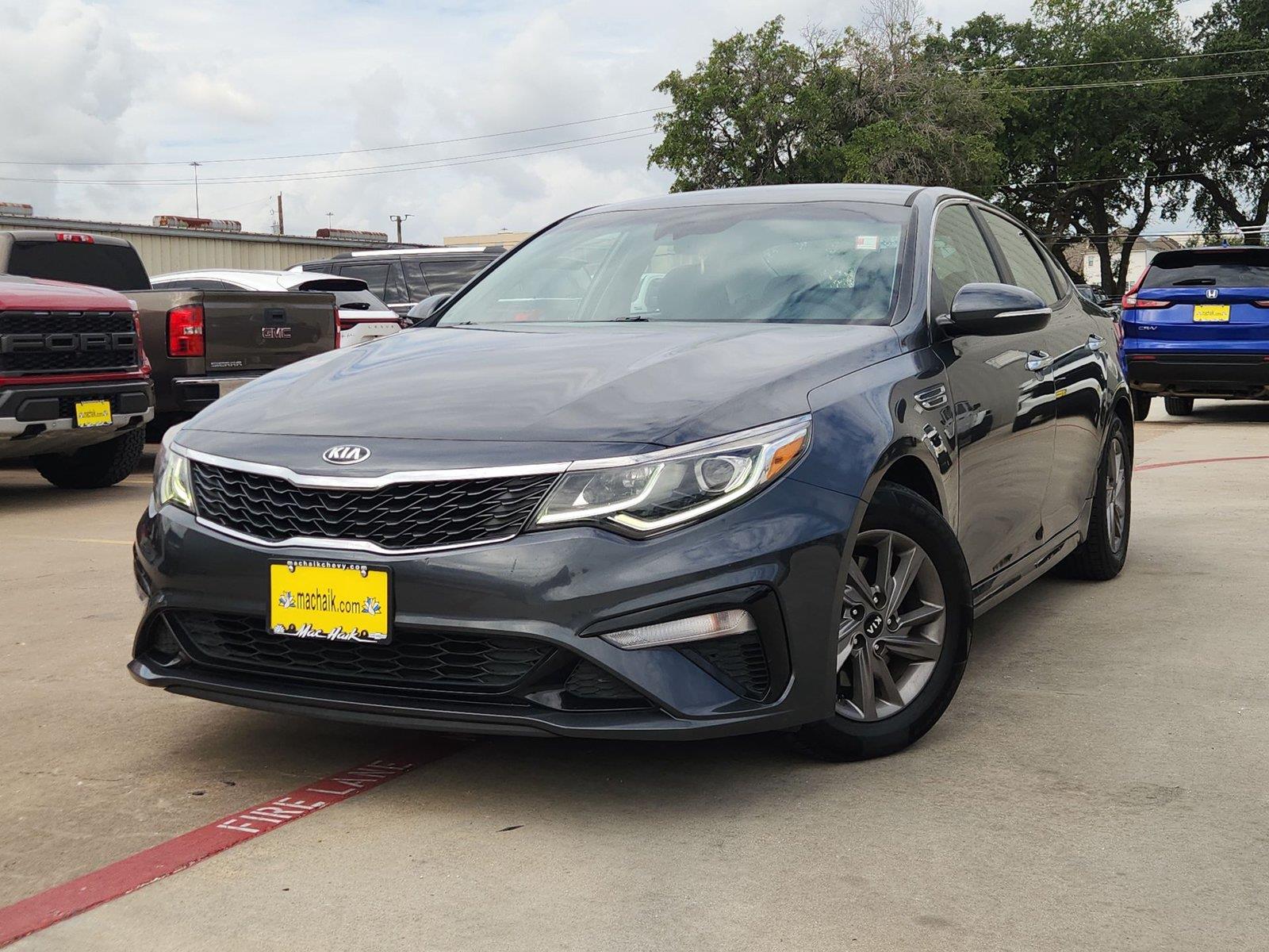 Gravity Gray 2020 Kia Optima Sedan Front-Wheel Drive 6-Speed Automatic