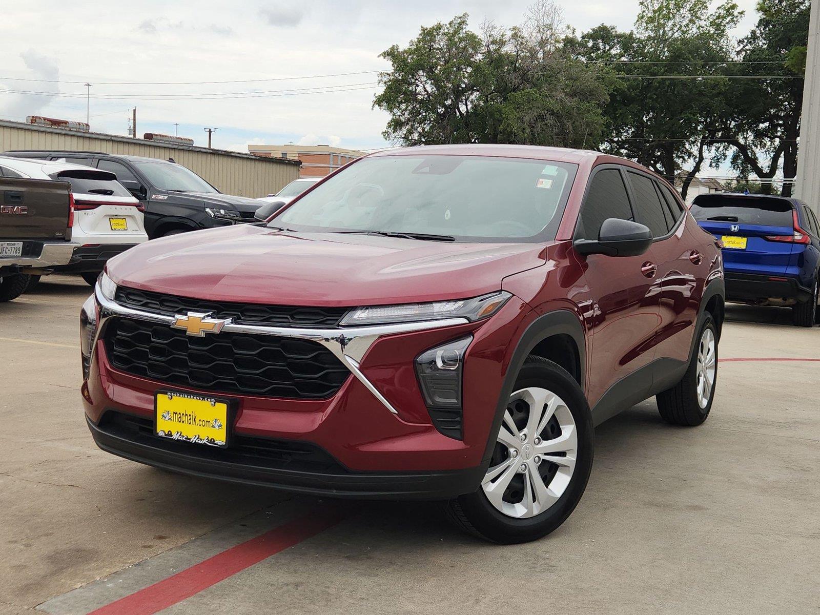 Red (Crimson Metallic) 2025 Chevrolet Trax SUV / Crossover Front-Wheel Drive 6-Speed Automatic