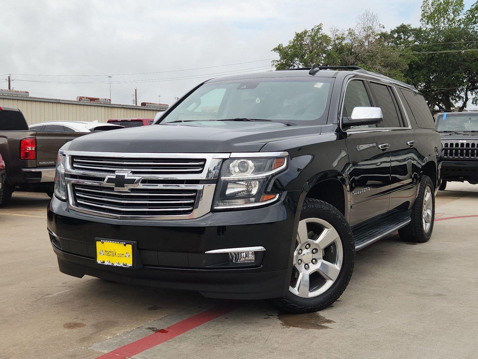 Black 2019 Chevrolet Suburban SUV / Crossover Four-Wheel Drive 6-Speed Automatic