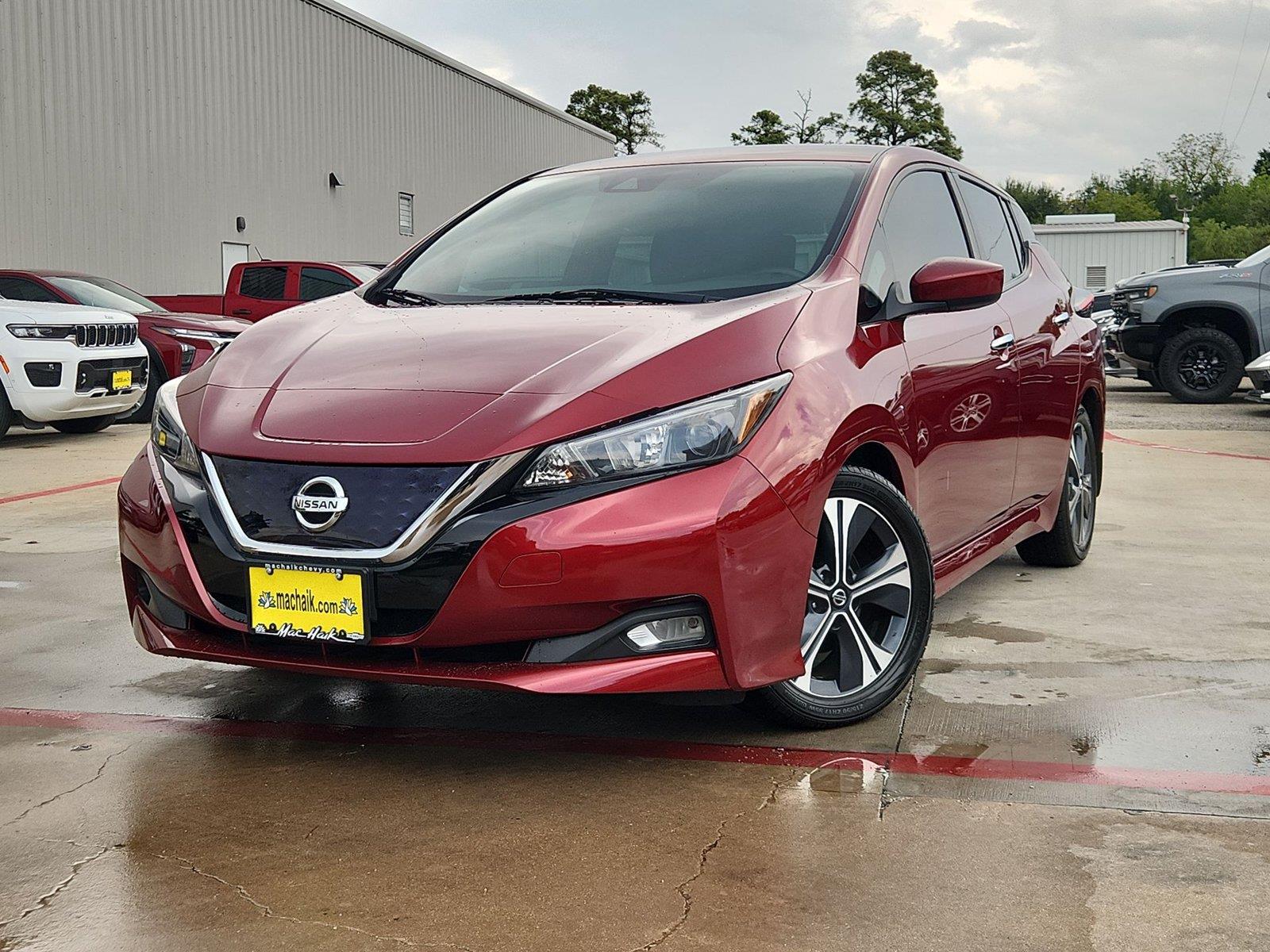 Red (Scarlet Ember) 2022 Nissan LEAF Hatchback Front-Wheel Drive Automatic