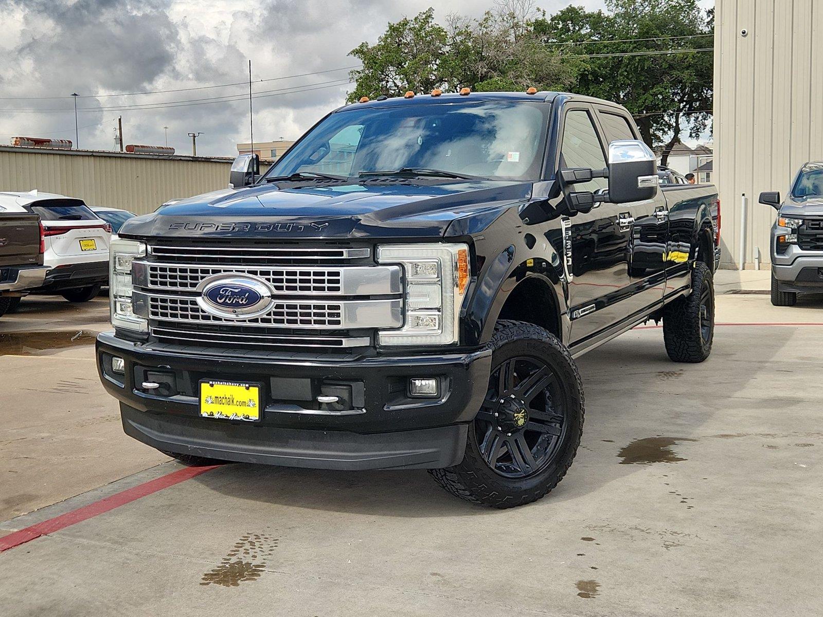 Shadow Black 2017 Ford F-350 Super Duty Pickup Truck Four-Wheel Drive 6-Speed Automatic