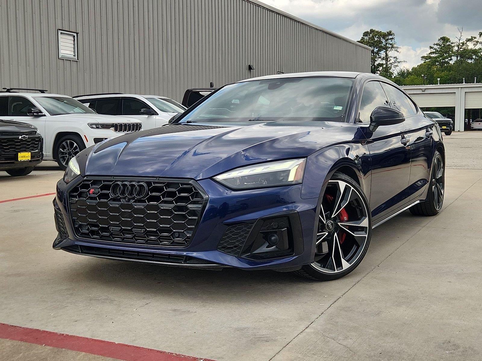 Navarra Blue Metallic 2024 Audi S5 Sportback Sedan All-Wheel Drive Automatic
