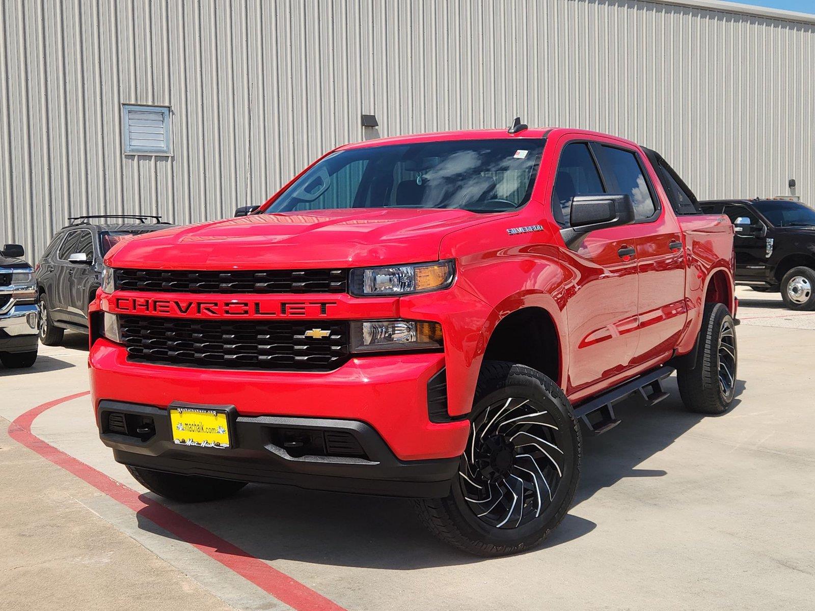 Red Hot 2020 Chevrolet Silverado 1500 Pickup Truck Four-Wheel Drive 6-Speed Automatic