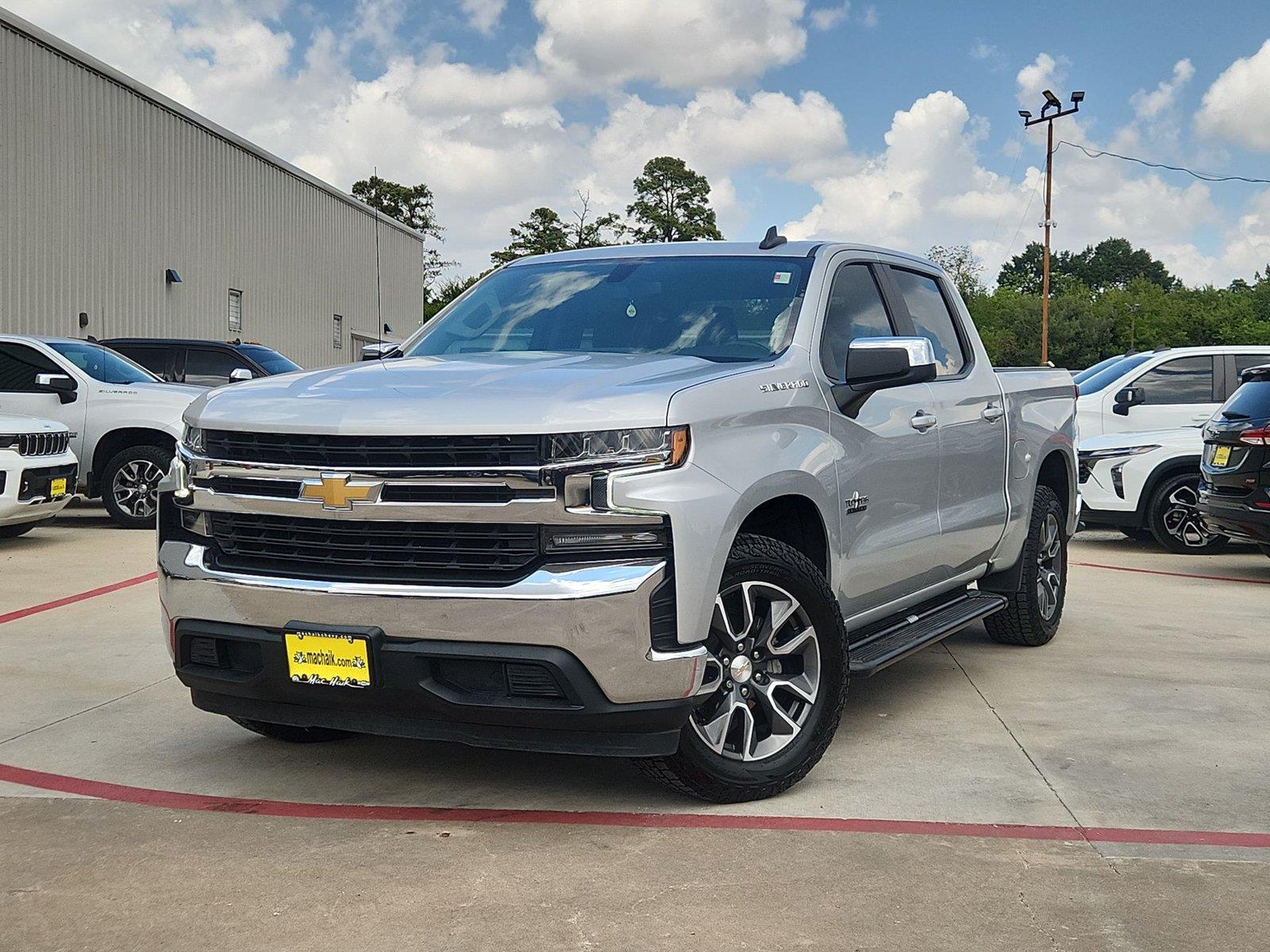 Silver Ice Metallic 2021 Chevrolet Silverado 1500 Pickup Truck 4X2 8-Speed Automatic