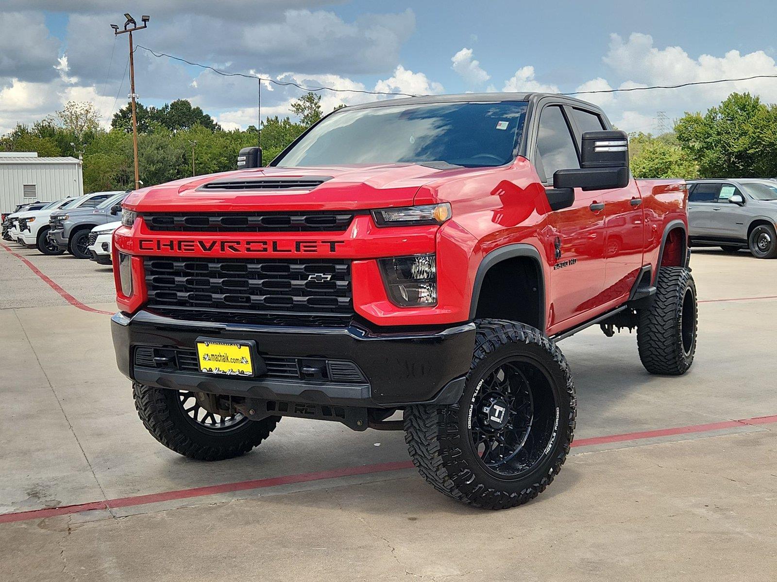 Red Hot 2020 Chevrolet Silverado 2500HD Pickup Truck Four-Wheel Drive 6-Speed Automatic