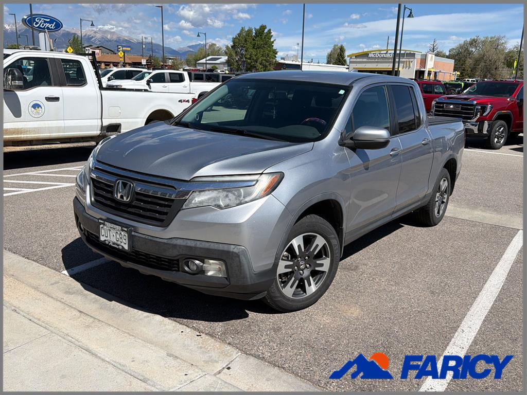 Lunar Silver Metallic 2017 Honda Ridgeline RTL-T AWD Pickup Truck All-Wheel Drive Automatic
