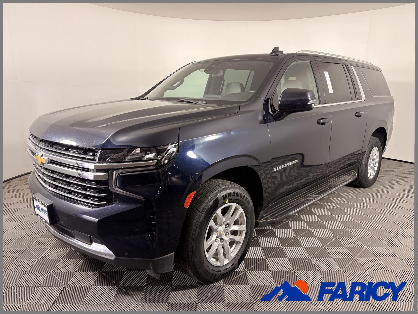 Midnight Blue Metallic 2022 Chevrolet Suburban SUV / Crossover Four-Wheel Drive Automatic