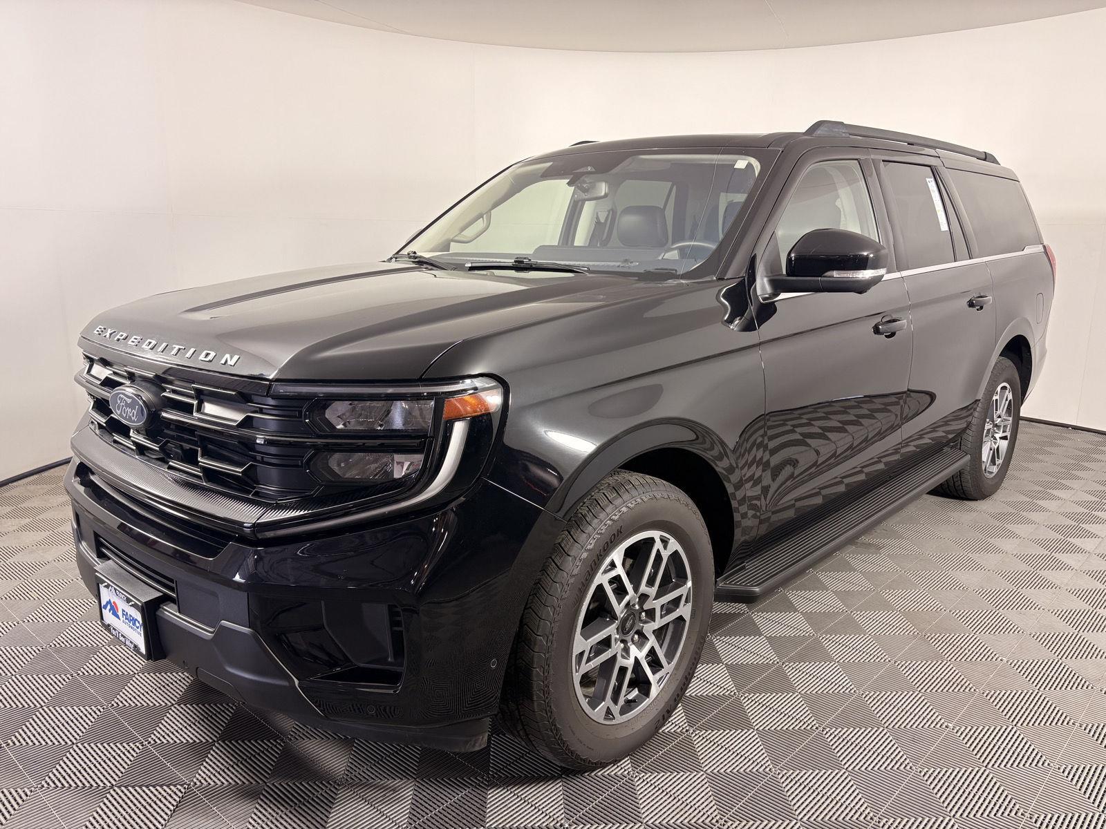 Agate Black 2025 Ford Expedition SUV / Crossover Four-Wheel Drive Automatic