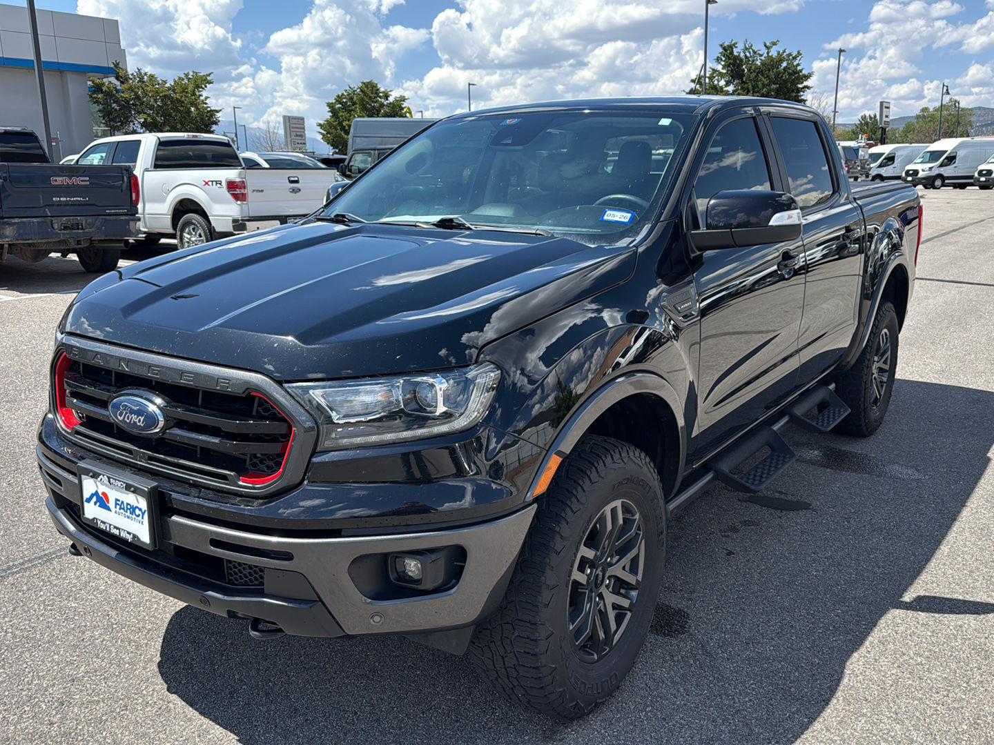 Shadow Black 2021 Ford Ranger Pickup Truck Four-Wheel Drive Automatic
