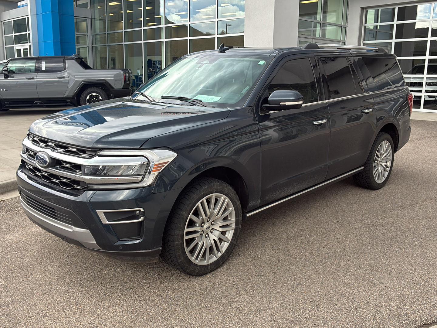 Stone Blue 2024 Ford Expedition SUV / Crossover Four-Wheel Drive Automatic