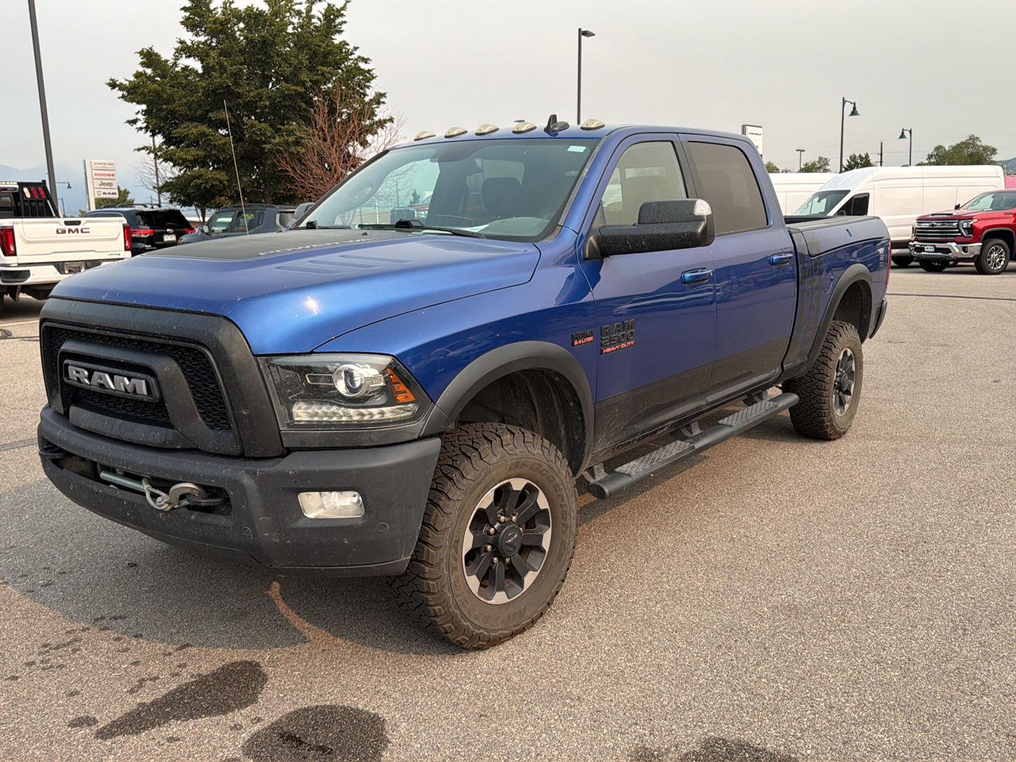 Blue Streak Pearlcoat 2018 RAM 2500 Pickup Truck Four-Wheel Drive 6-Speed Automatic