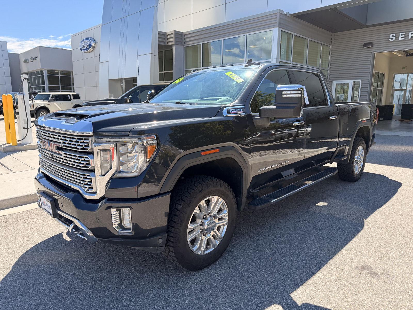 Carbon Black Metallic 2020 GMC Sierra 2500HD Pickup Truck Four-Wheel Drive Automatic