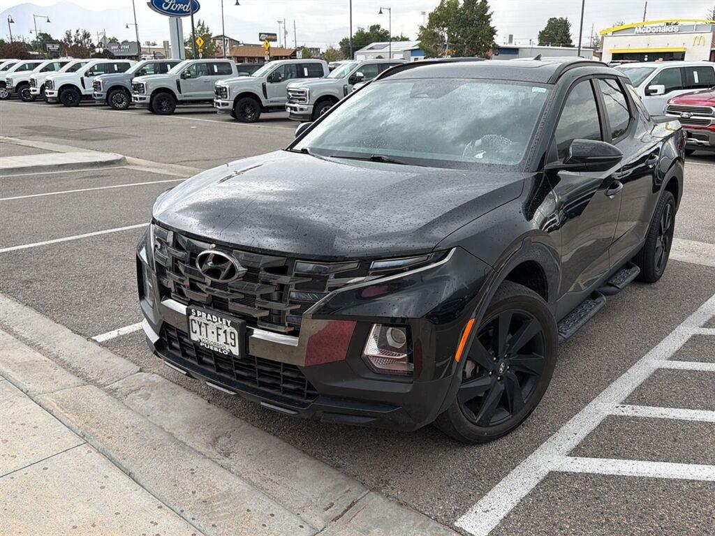 Phantom Black 2023 Hyundai Santa Cruz Pickup Truck All-Wheel Drive Automatic