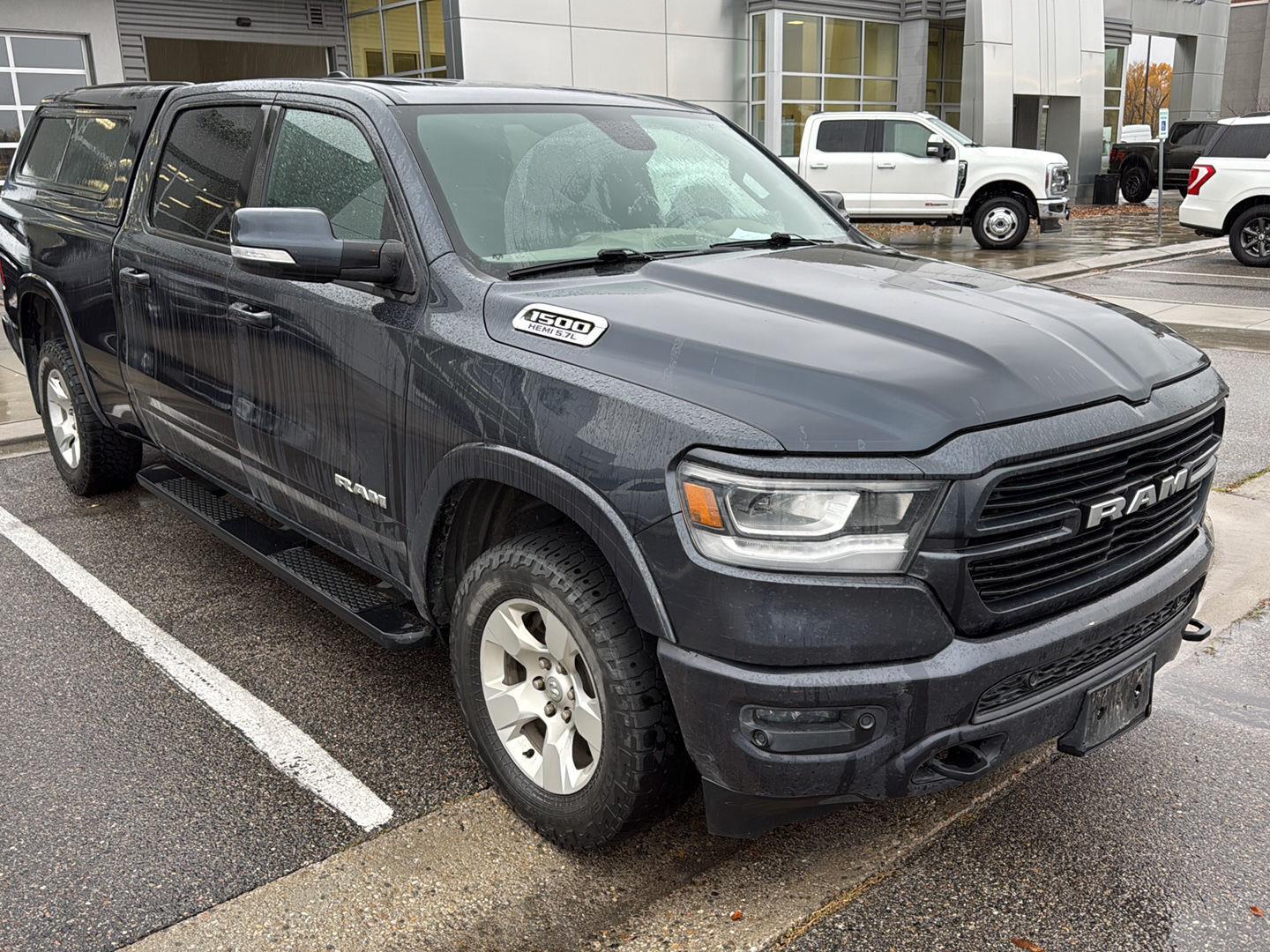 Used 2019 Maximum Steel Metallic Clearcoat Ram Laramie image 2