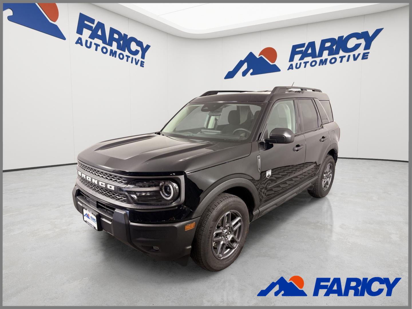 Shadow Black 2025 Ford Bronco Sport SUV / Crossover All-Wheel Drive 8-Speed Automatic