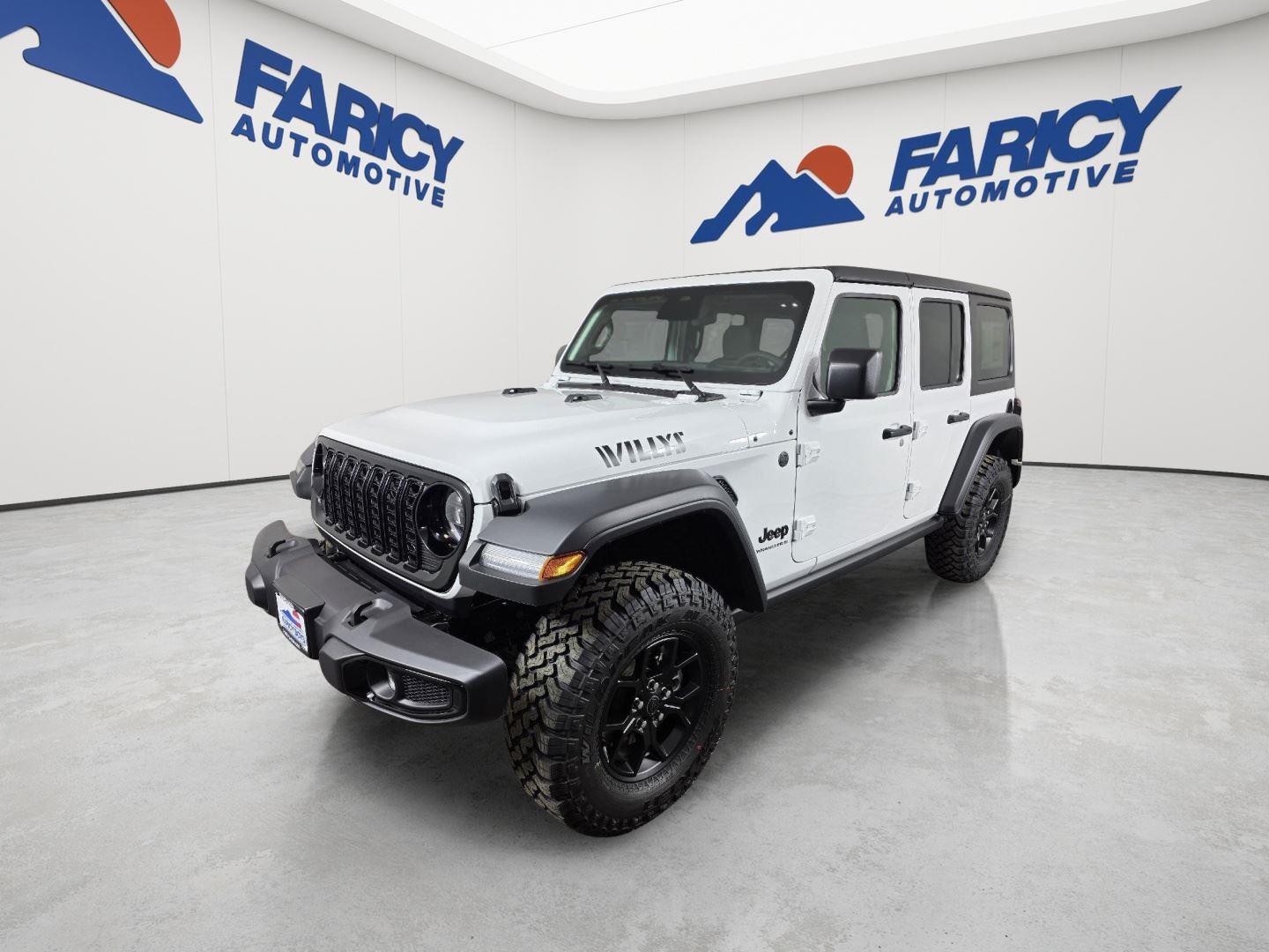 Bright White Clearcoat 2026 Jeep Wrangler SUV / Crossover Four-Wheel Drive 8-Speed Automatic