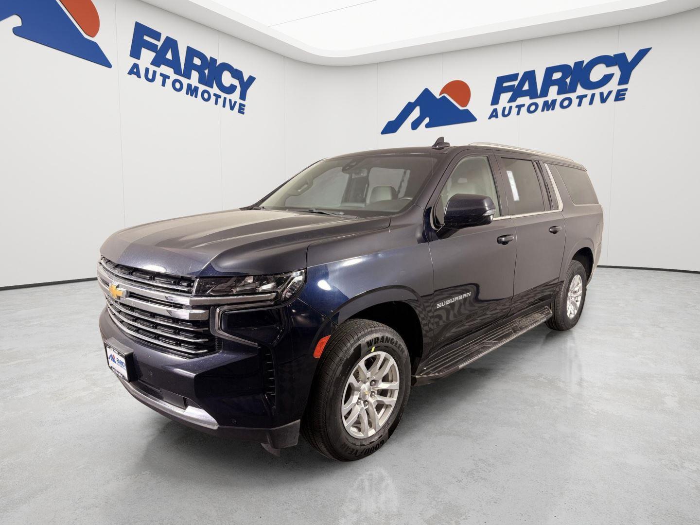 Midnight Blue Metallic 2022 Chevrolet Suburban SUV / Crossover Four-Wheel Drive Automatic