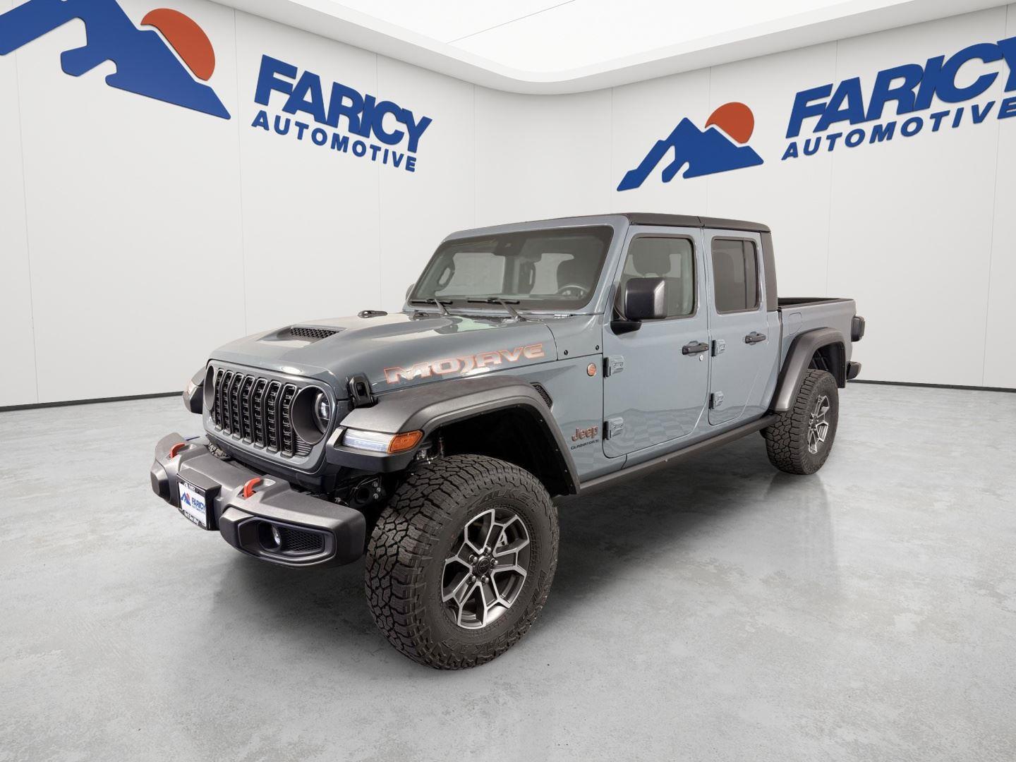 Anvil Clear Coat 2024 Jeep Gladiator Pickup Truck Four-Wheel Drive 8-Speed Automatic