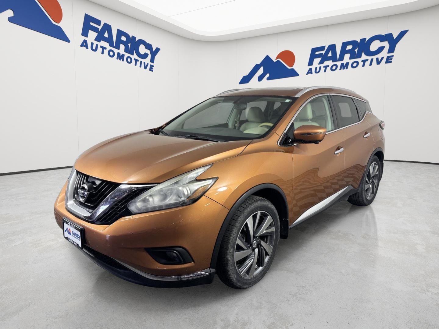 Pacific Sunset Metallic 2017 Nissan Murano SUV / Crossover All-Wheel Drive Continuously Variable Transmission