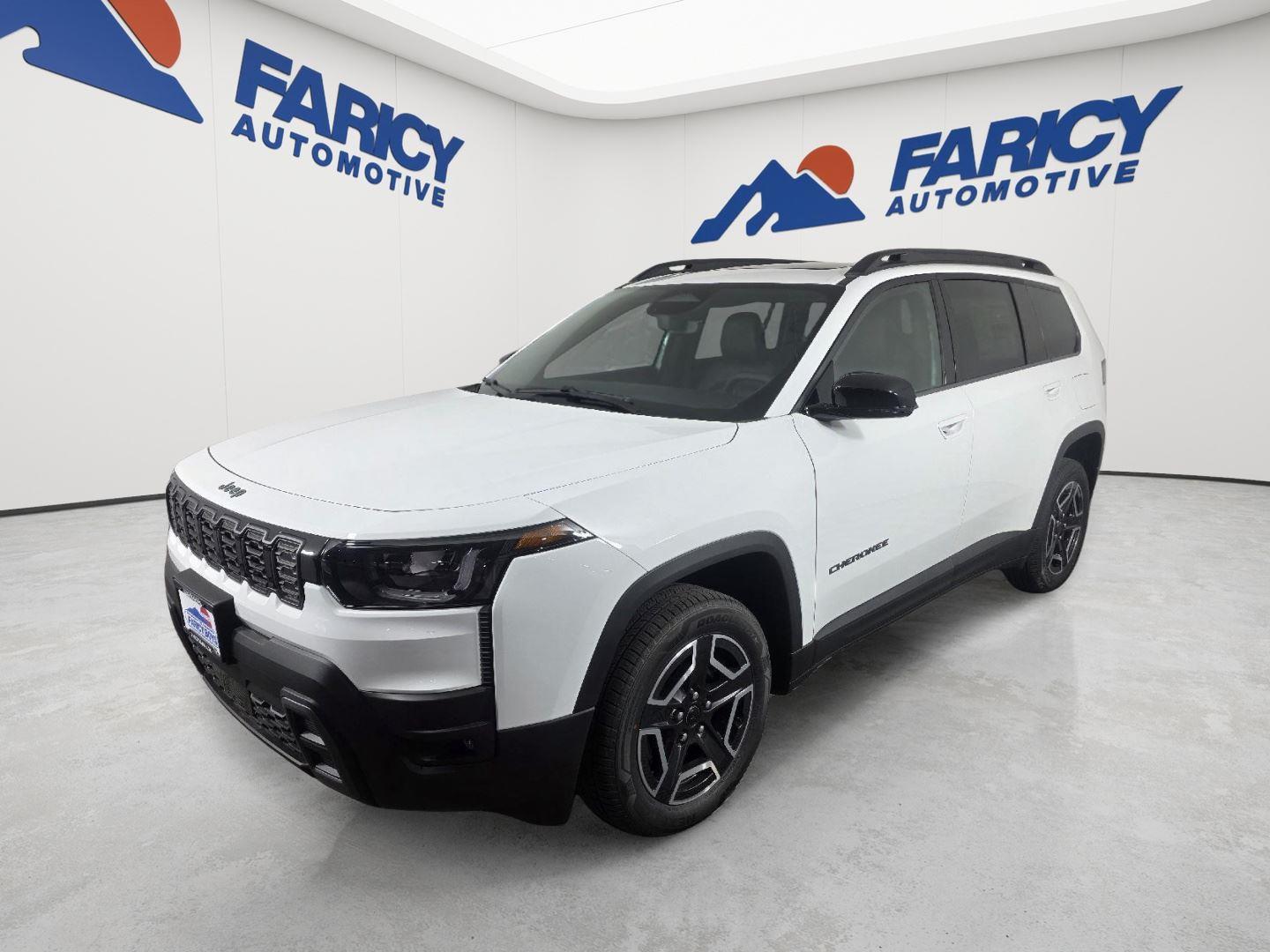 Bright White Clearcoat 2026 Jeep Cherokee SUV / Crossover Four-Wheel Drive Automatic