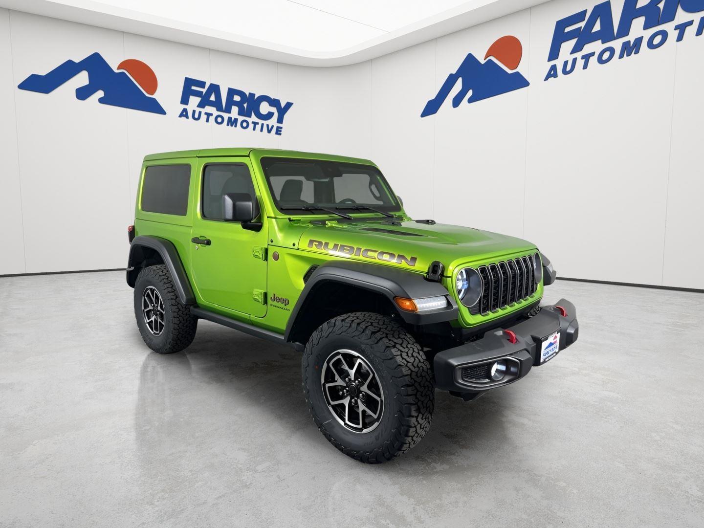 Mojito Clearcoat 2025 Jeep Wrangler SUV / Crossover Four-Wheel Drive 8-Speed Automatic