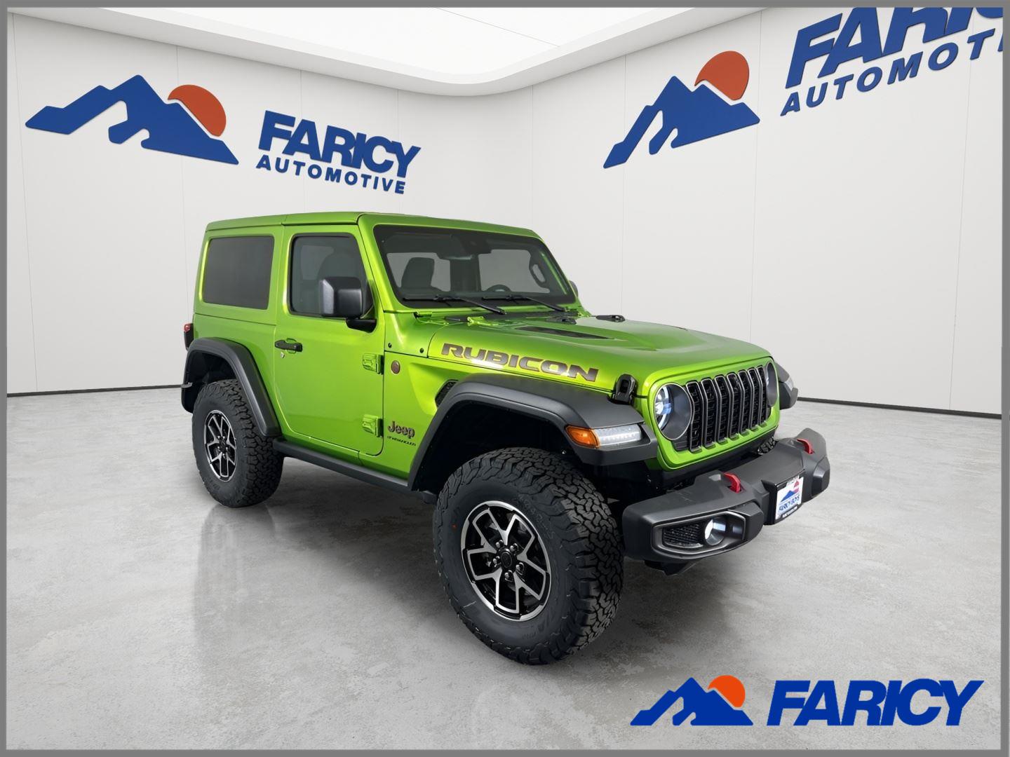 Mojito Clearcoat 2025 Jeep Wrangler SUV / Crossover Four-Wheel Drive 8-Speed Automatic