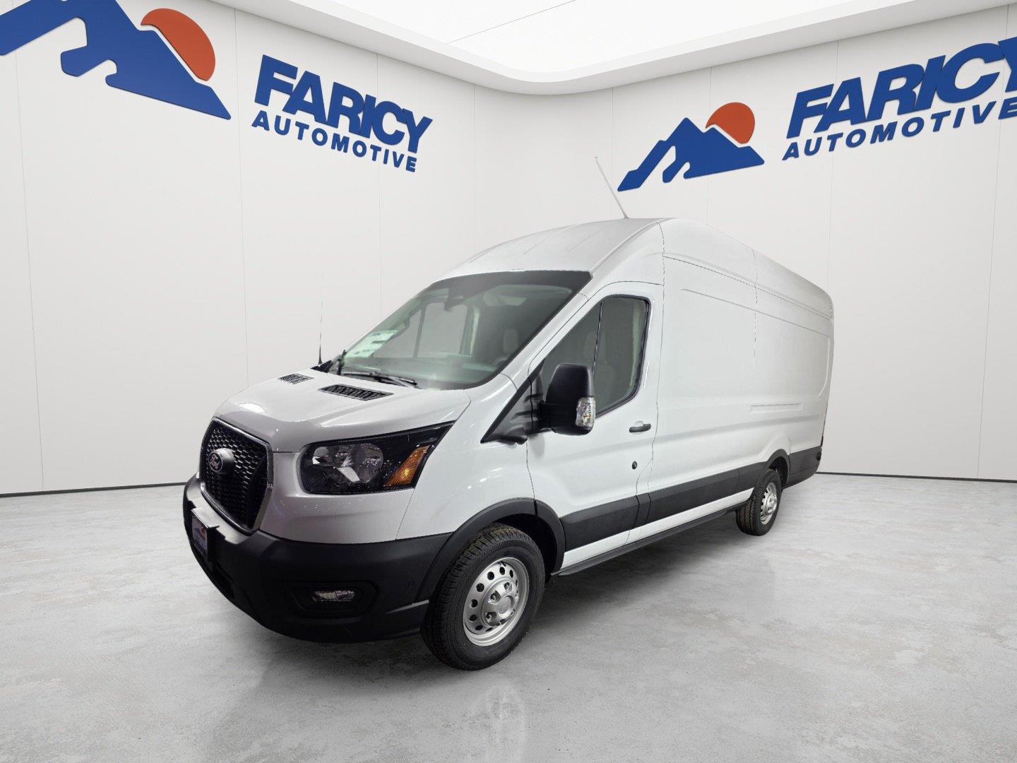 Oxford White 2026 Ford Transit Cargo Van All-Wheel Drive