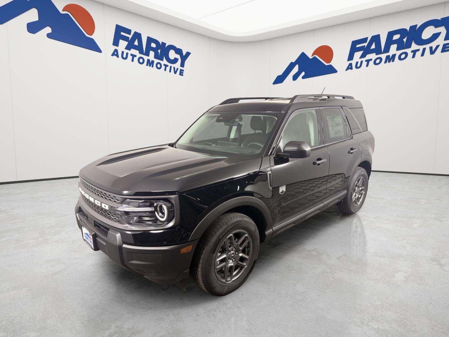 Shadow Black 2025 Ford Bronco Sport SUV / Crossover All-Wheel Drive 8-Speed Automatic