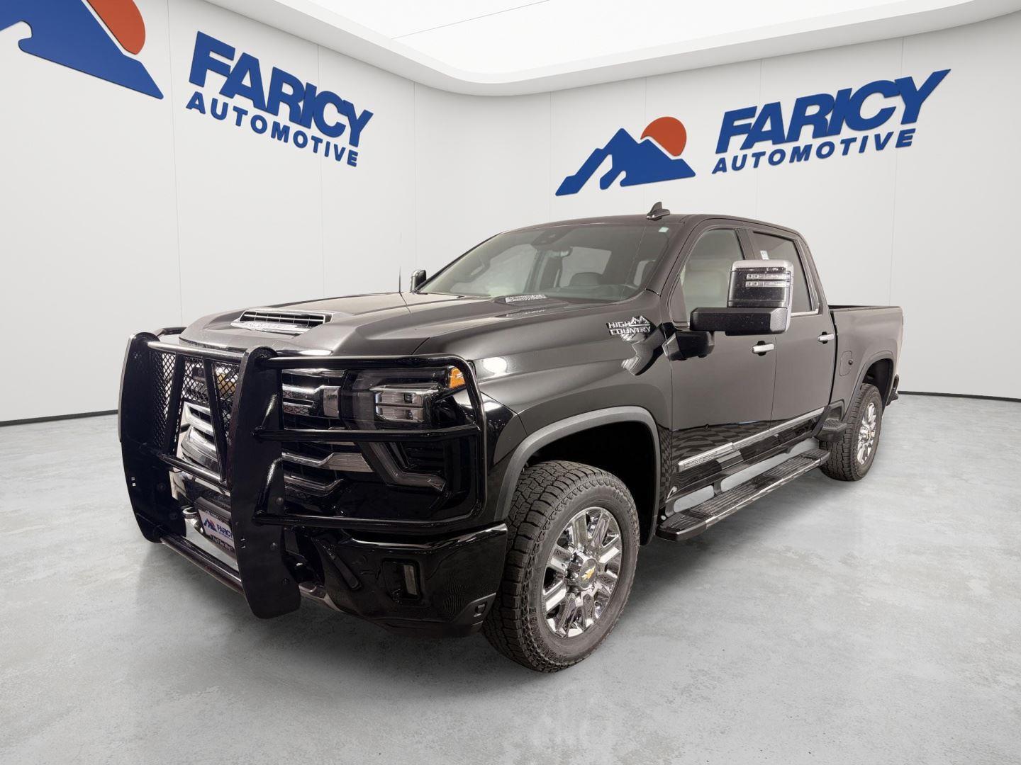 Black 2024 Chevrolet Silverado 3500HD Pickup Truck Four-Wheel Drive Automatic
