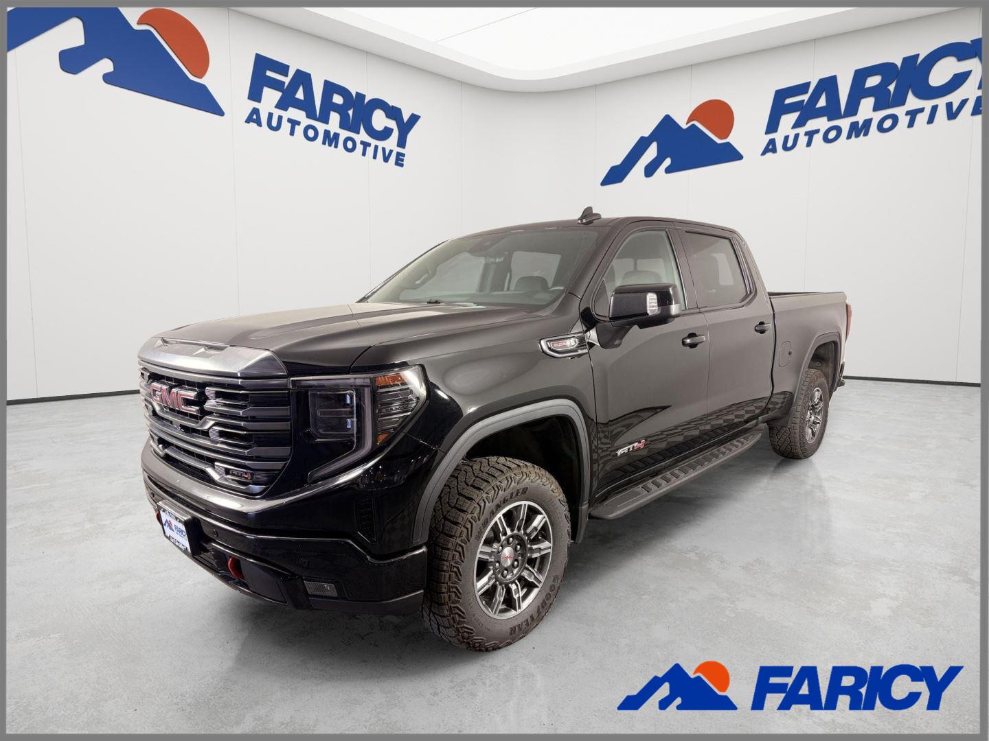 Onyx Black 2024 GMC Sierra 1500 Pickup Truck Four-Wheel Drive Automatic