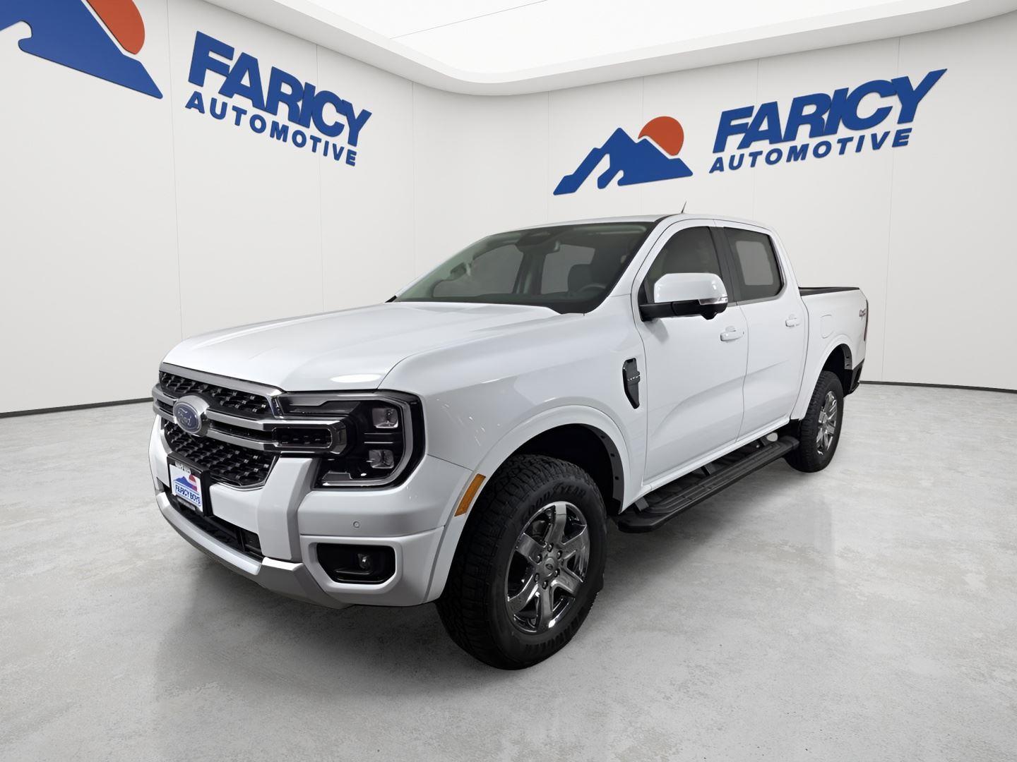 Oxford White 2025 Ford Ranger Pickup Truck Four-Wheel Drive Automatic