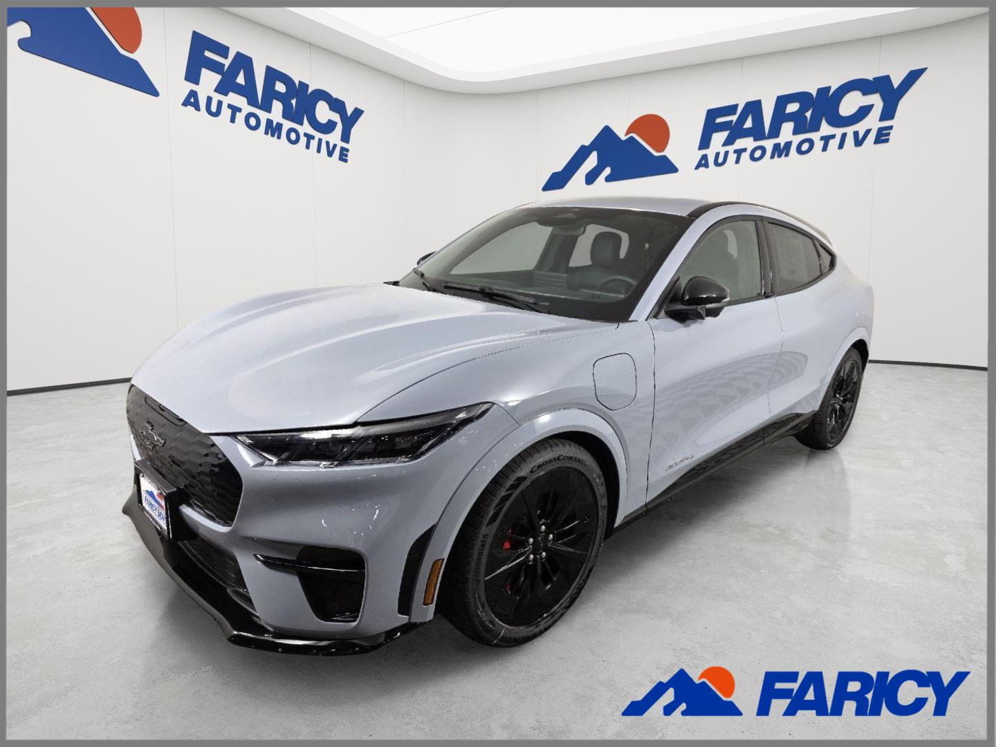 Glacier Gray Metallic TriCoat 2025 Ford Mustang Mach-E SUV / Crossover All-Wheel Drive Automatic
