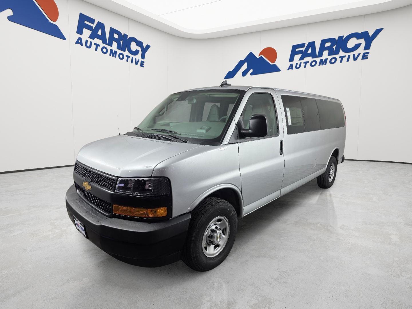 Silver Ice Metallic 2026 Chevrolet Express Van Rear-Wheel Drive 8-Speed Automatic
