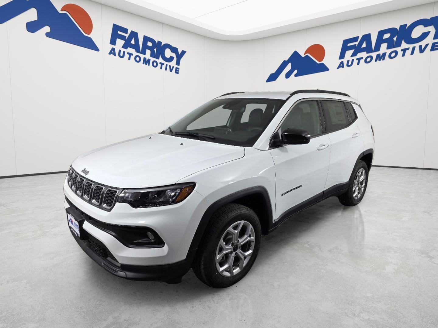 Bright White Clearcoat 2026 Jeep Compass SUV / Crossover Four-Wheel Drive 8-Speed Automatic
