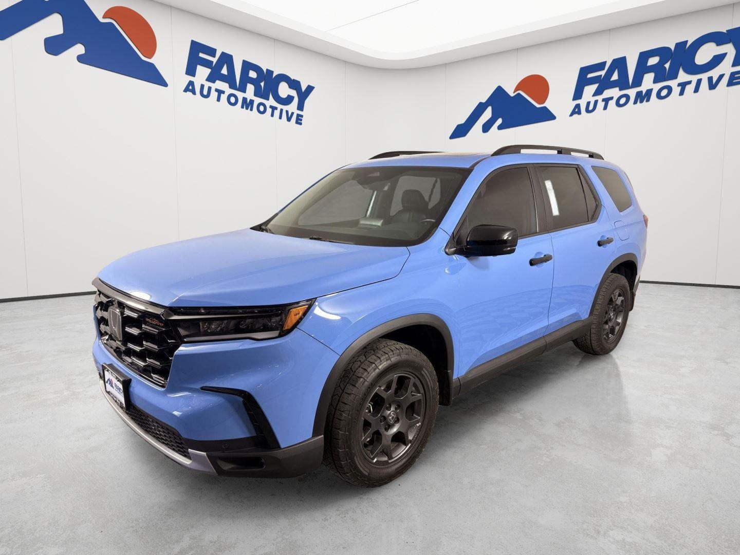 Diffused Sky Blue Pearl 2024 Honda Pilot SUV / Crossover All-Wheel Drive Automatic
