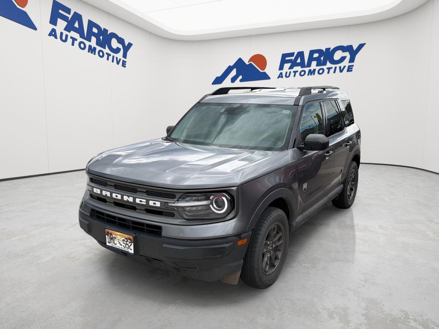 Carbonized Gray 2022 Ford Bronco Sport SUV / Crossover All-Wheel Drive 8-Speed Automatic