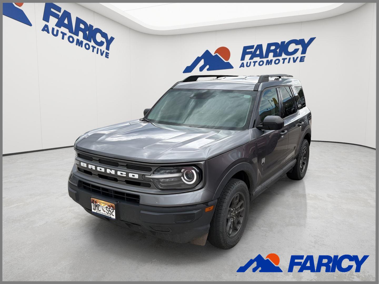 Carbonized Gray 2022 Ford Bronco Sport SUV / Crossover All-Wheel Drive 8-Speed Automatic