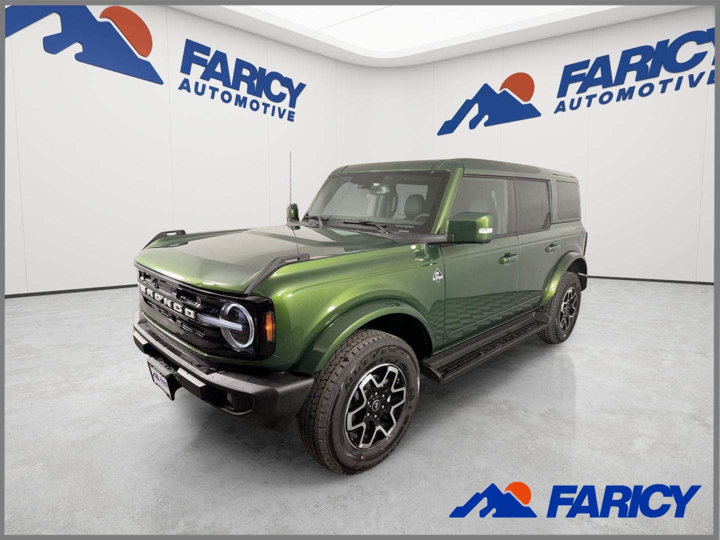 Eruption Green 2025 Ford Bronco SUV / Crossover Four-Wheel Drive Automatic