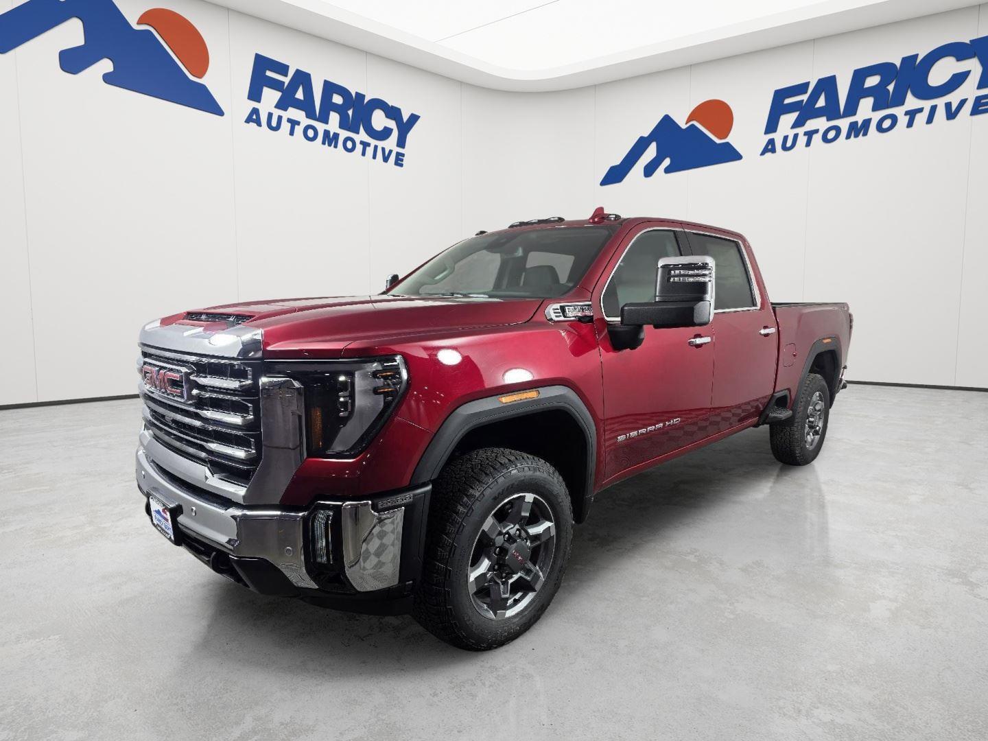 Volcanic Red Tintcoat 2026 GMC Sierra 2500HD Pickup Truck Four-Wheel Drive Automatic