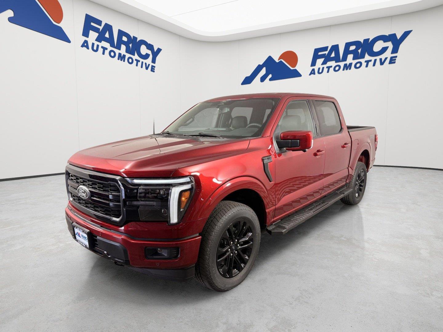 Ruby Red Metallic Tinted Clearcoat 2026 Ford F-150 Pickup Truck Four-Wheel Drive Automatic