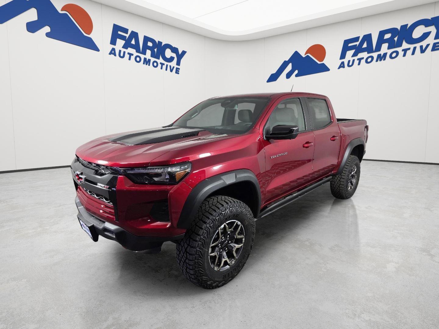 Radiant Red Tintcoat 2026 Chevrolet Colorado Pickup Truck Four-Wheel Drive 8-Speed Automatic