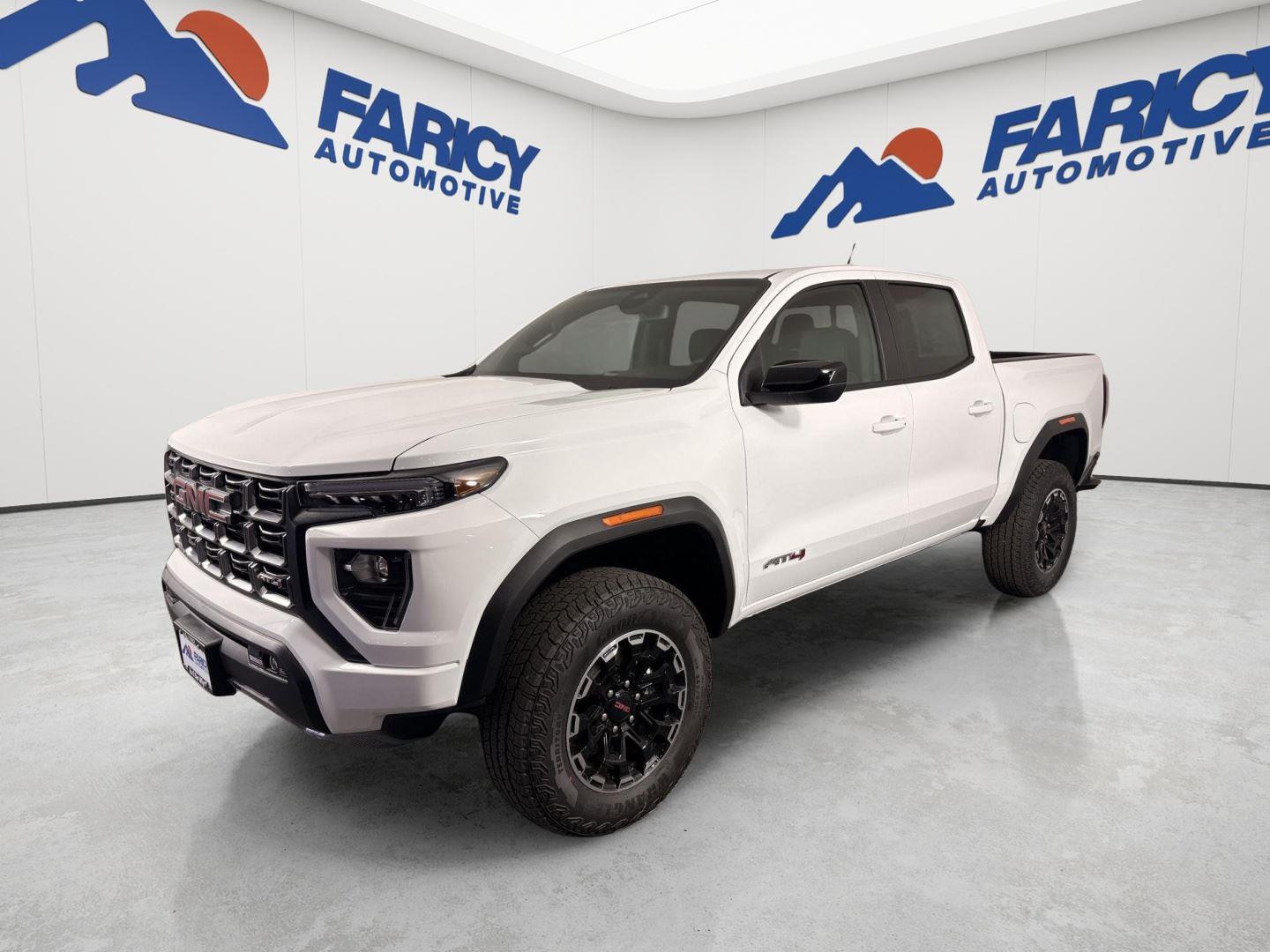 Summit White 2026 GMC Canyon Pickup Truck Four-Wheel Drive 8-Speed Automatic