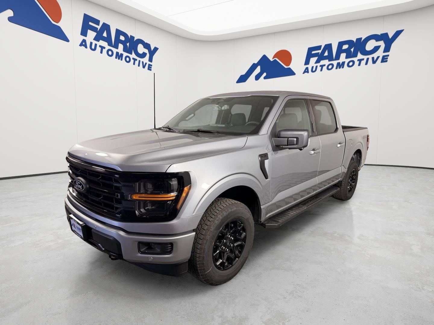 Iconic Silver Metallic 2026 Ford F-150 Pickup Truck Four-Wheel Drive Automatic