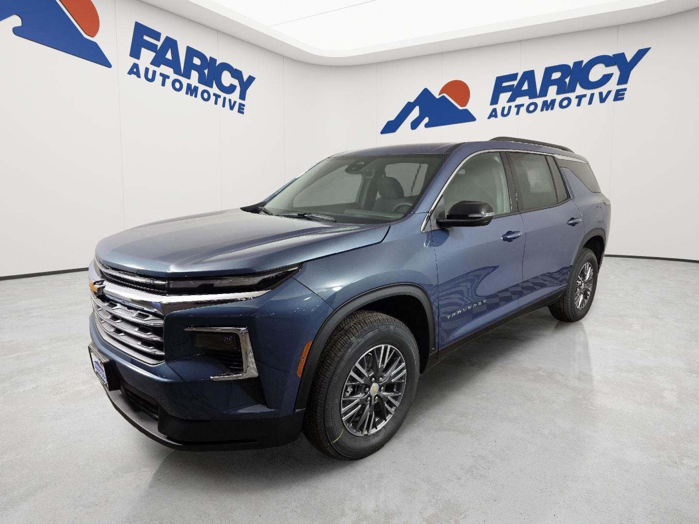 Lakeshore Blue Metallic 2026 Chevrolet Traverse SUV / Crossover Front-Wheel Drive 8-Speed Automatic