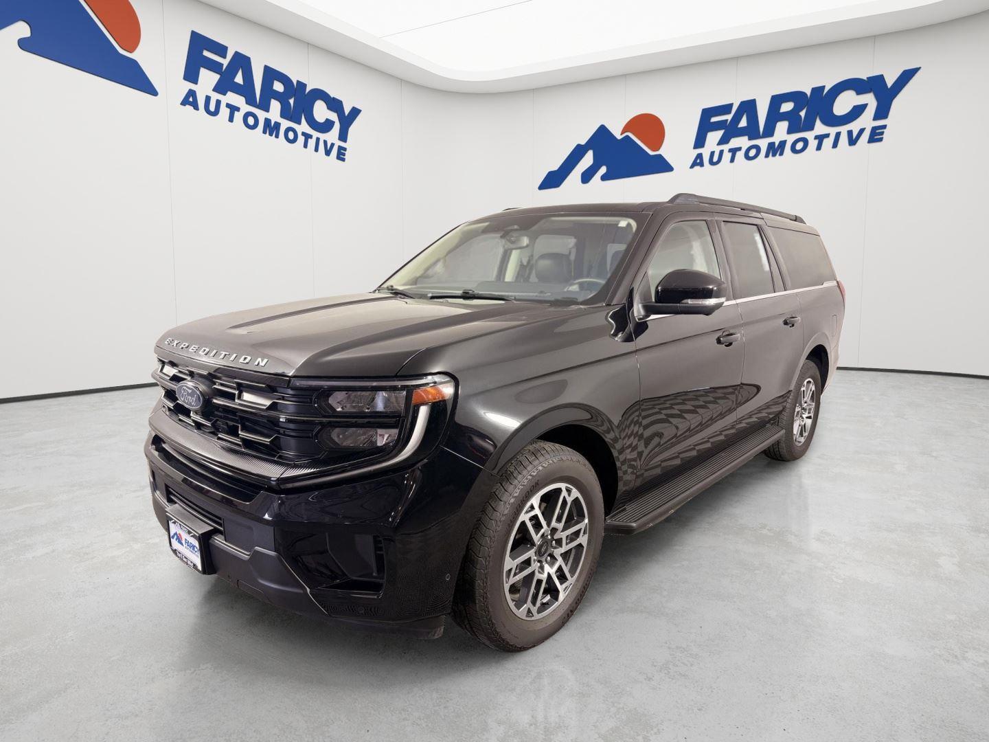 Agate Black 2025 Ford Expedition SUV / Crossover Four-Wheel Drive Automatic
