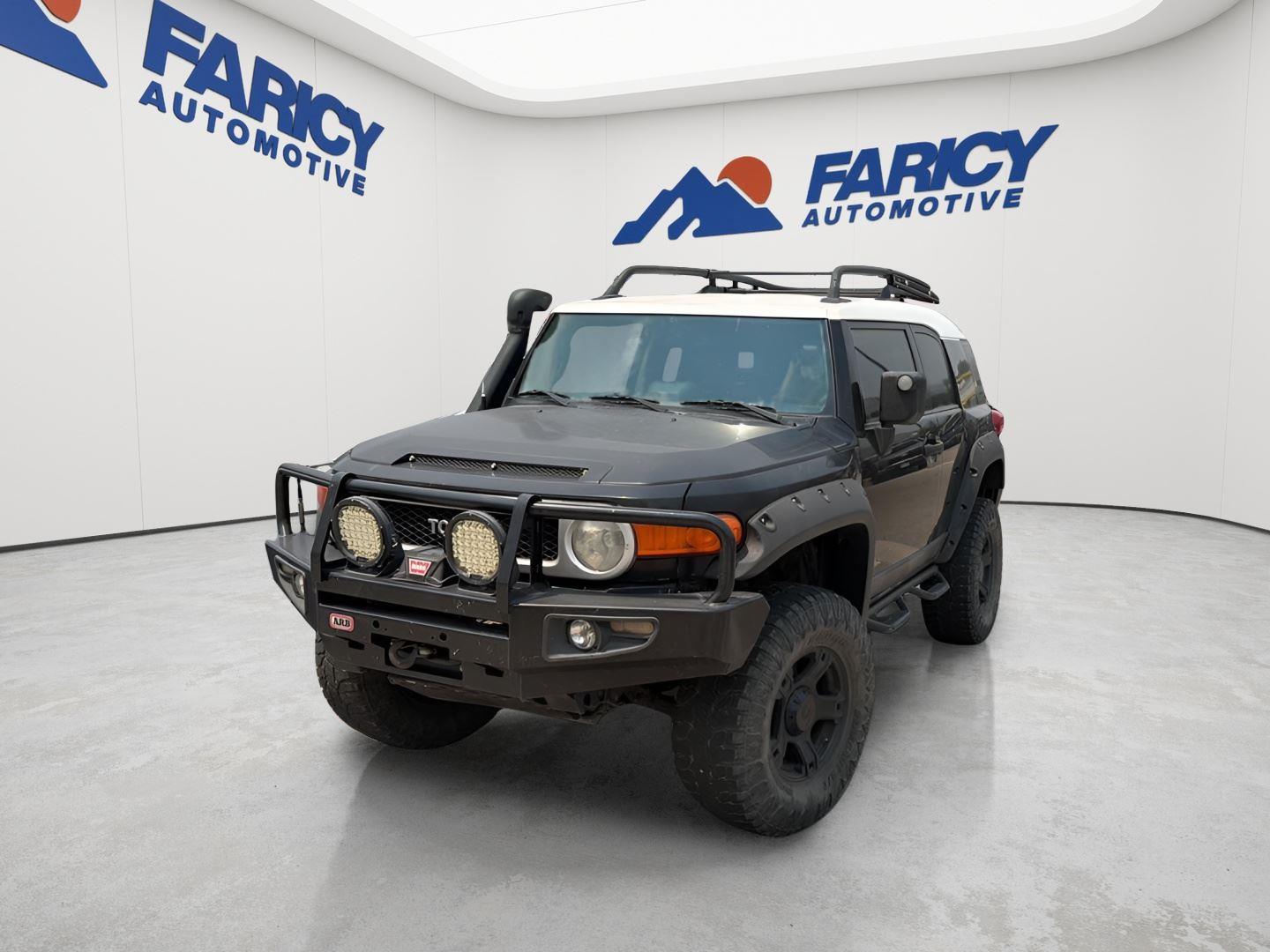 Black 2012 Toyota FJ Cruiser SUV / Crossover Four-Wheel Drive 5-Speed Automatic