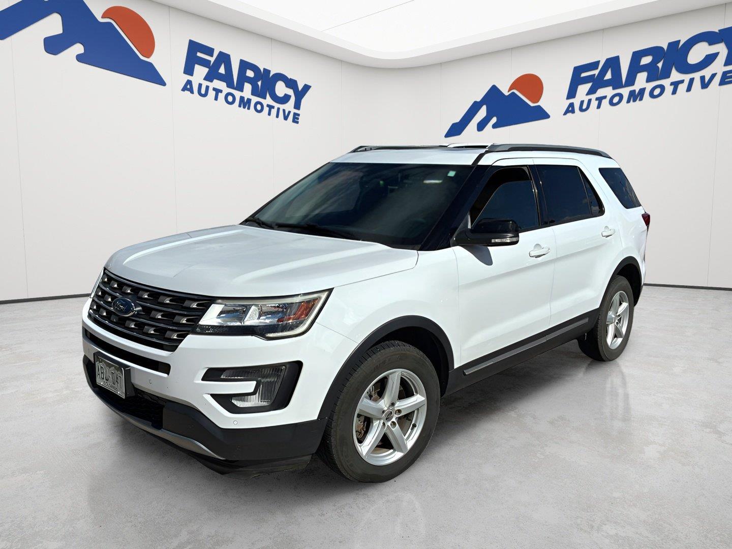 Oxford White 2017 Ford Explorer SUV / Crossover All-Wheel Drive 6-Speed Automatic