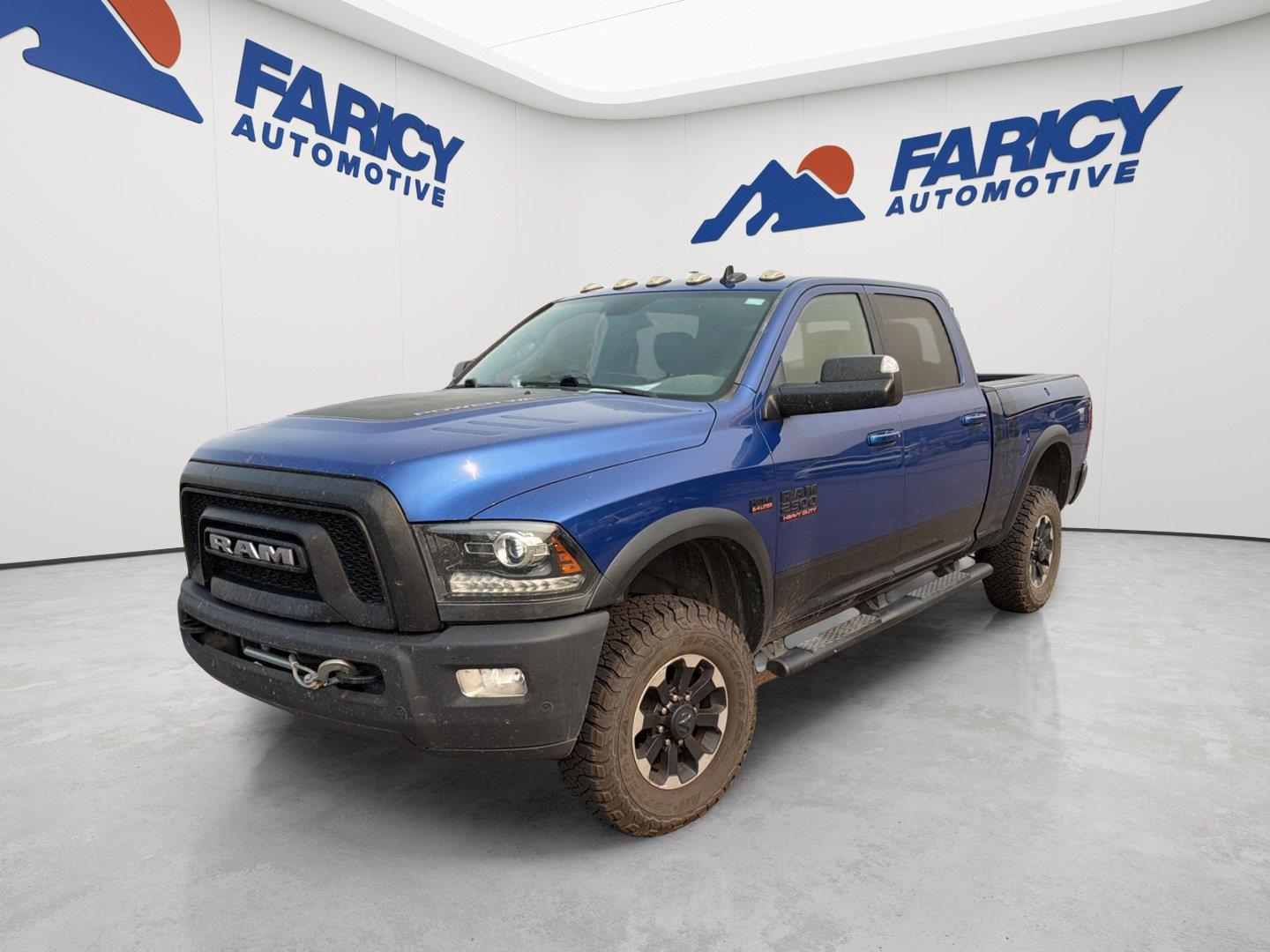 Blue Streak Pearlcoat 2018 RAM 2500 Pickup Truck Four-Wheel Drive 6-Speed Automatic