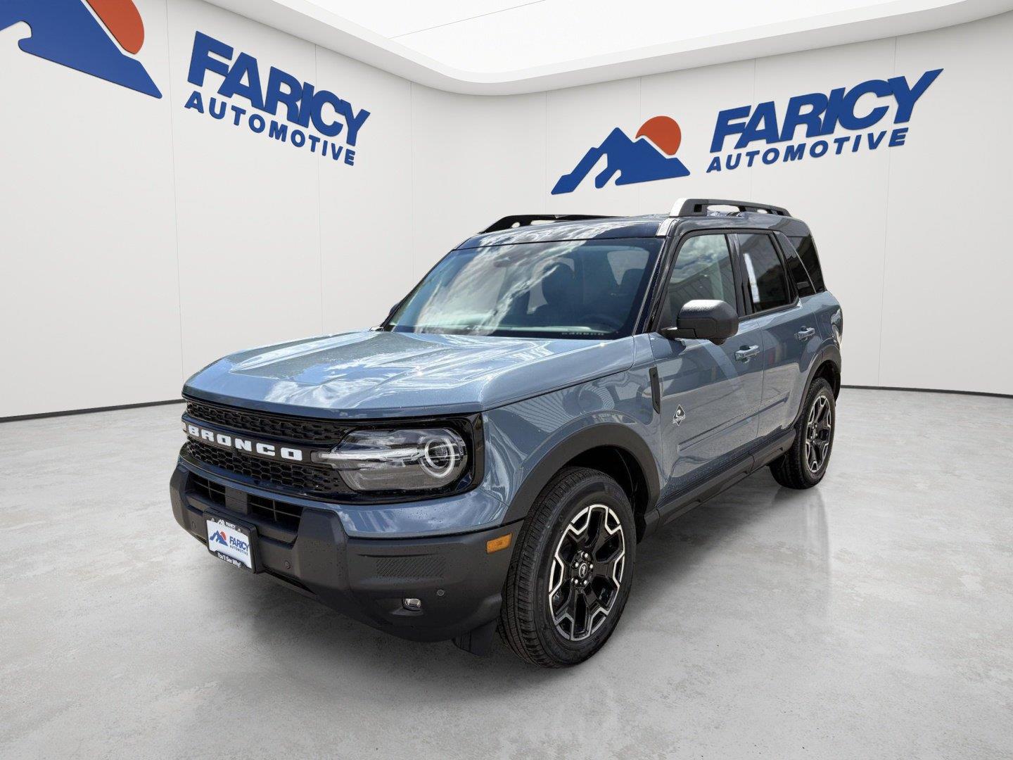Blue (Azure Gray Metallic Tri-Coat) 2026 Ford Bronco Sport SUV / Crossover All-Wheel Drive 8-Speed Automatic