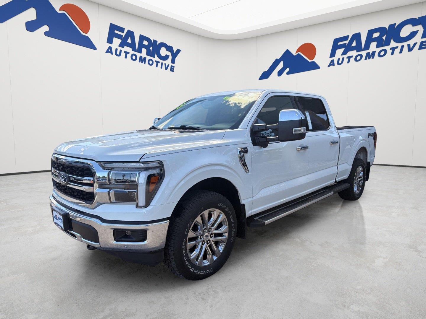 Star White Metallic Tri-Coat 2025 Ford F-150 Pickup Truck Four-Wheel Drive Automatic